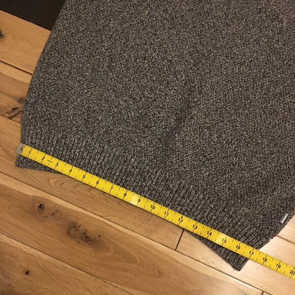 Frank & Oak Olive Knit Unisex 100% Organic Cotton Mock Neck Sweater - Picture 14 of 16